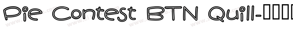 Pie Contest BTN Quill字体转换